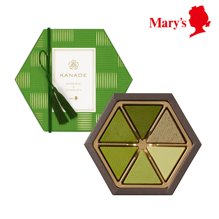 Mary's Matcha Chocolate Chips Gift Box 12 Pcs