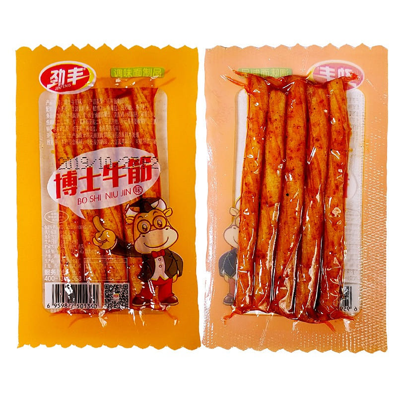 Dr. Jinfeng's dried spicy beef tendon strips 200 g