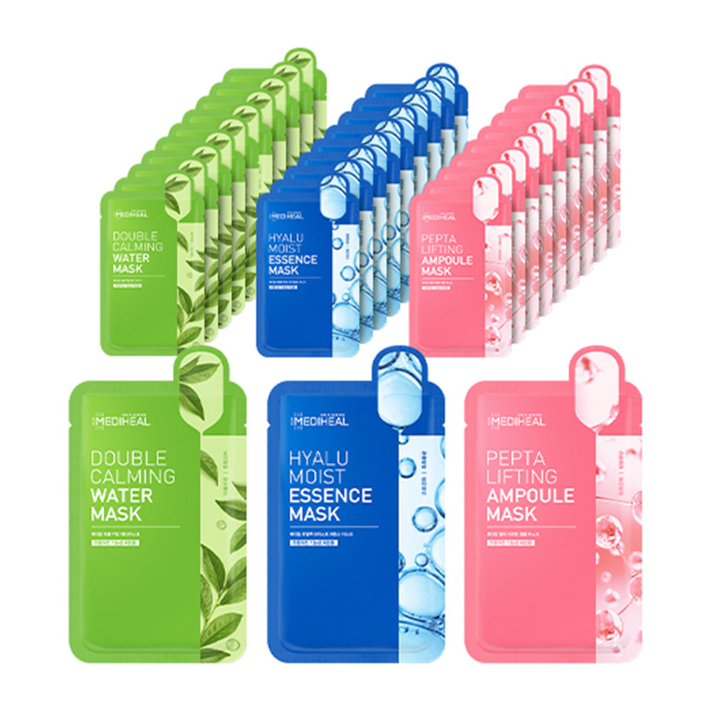 Water Mask 10p+Essence Mask 10p+Ampoule Mask 10p - Weee!