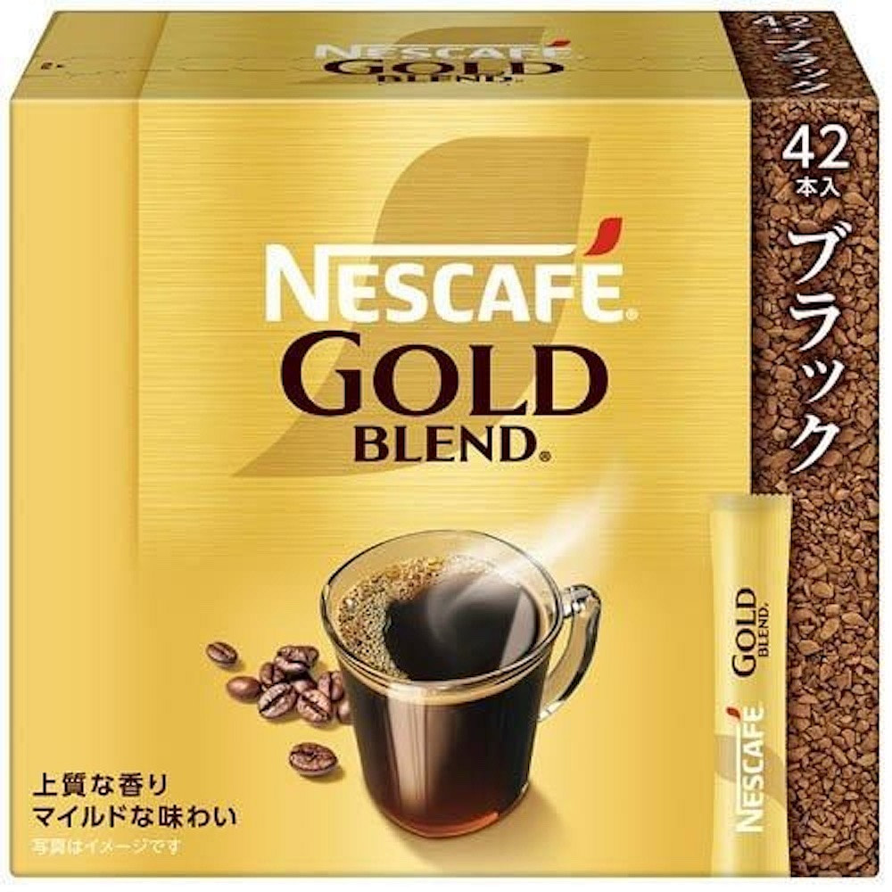 Get Nescafe Gold Blend Instant Coffee Original 42pcs 1 box