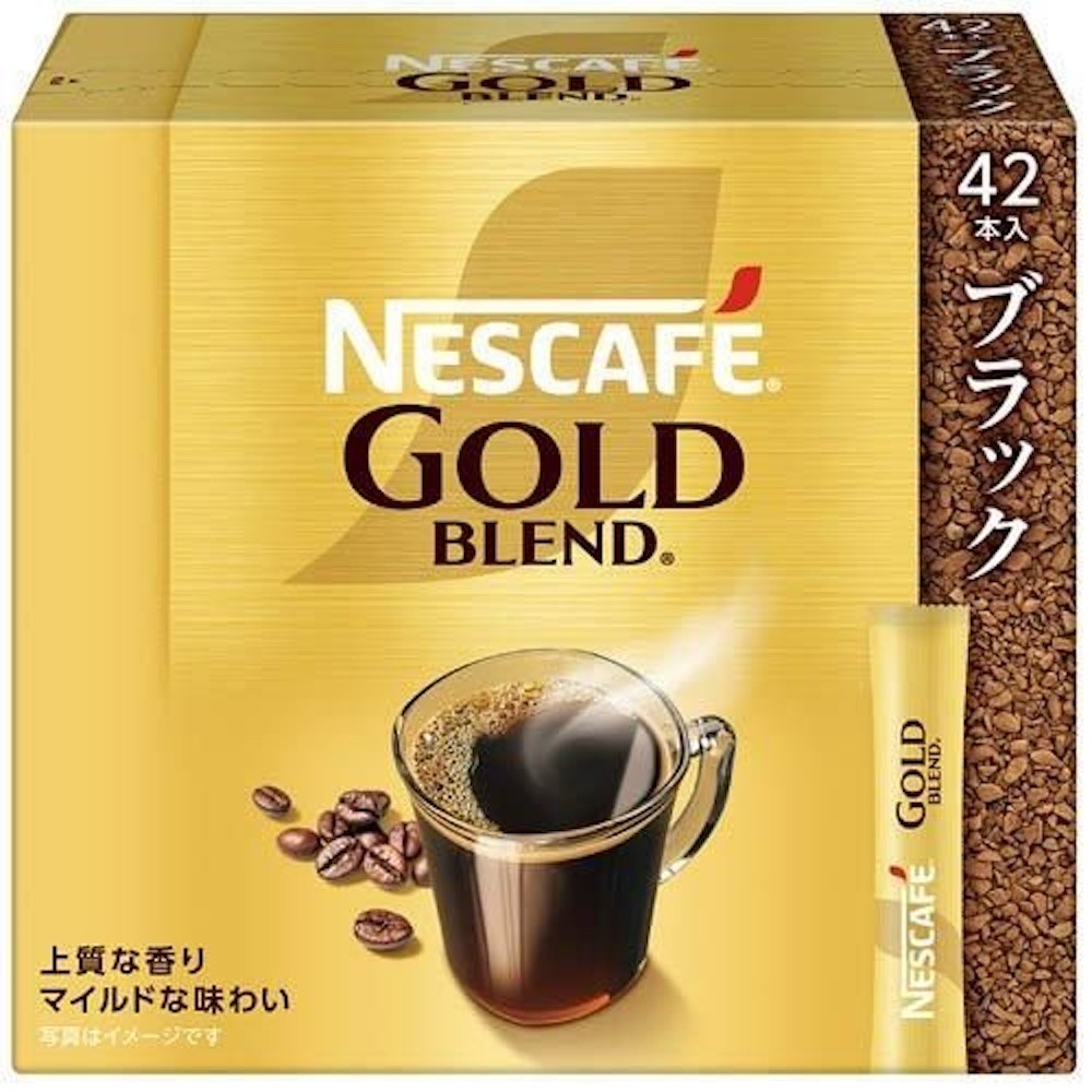 Get Nescafe Gold Blend Instant Coffee Original 42pcs 1 box