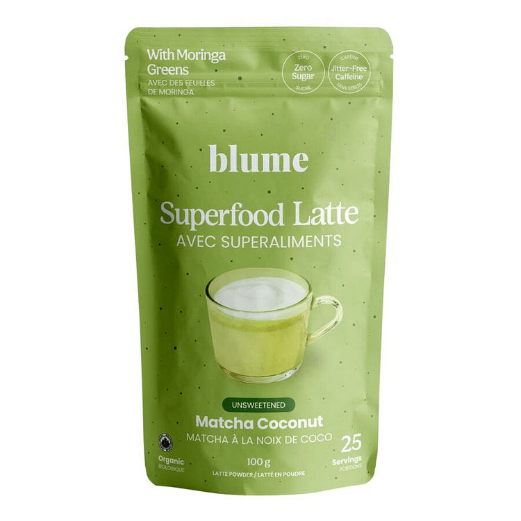 Blume Superfood Latte Powder Matcha Coconut 1 each