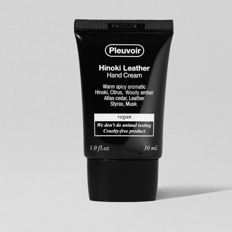Pleuvoir Perfumed Hand Cream Hinoki Leather 30 ml