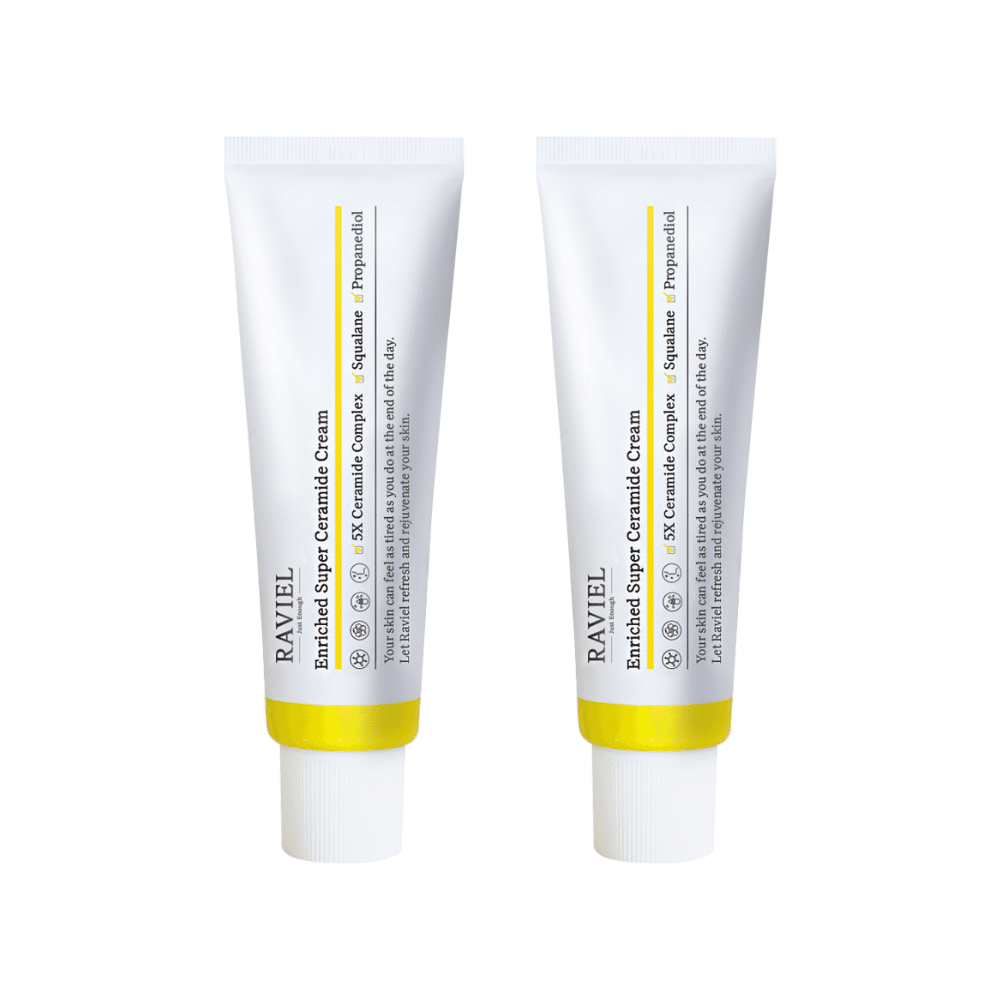 RAVIEL Enriched Super Ceramide Cream 50ml X 2ea 1 each
