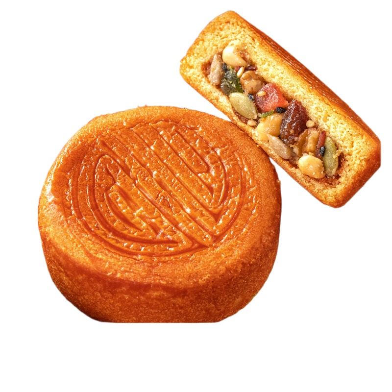 蛋月烧五仁月饼80g*10个装 - Weee!