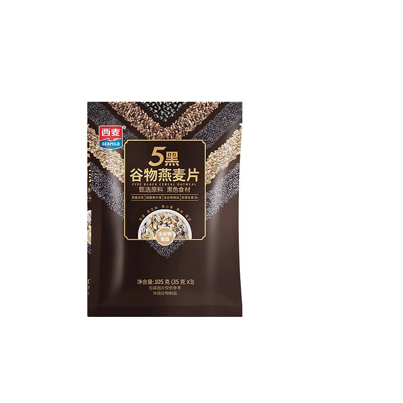 Five Black Mixed Grain Oatmeal 450g*1 bag 450 g