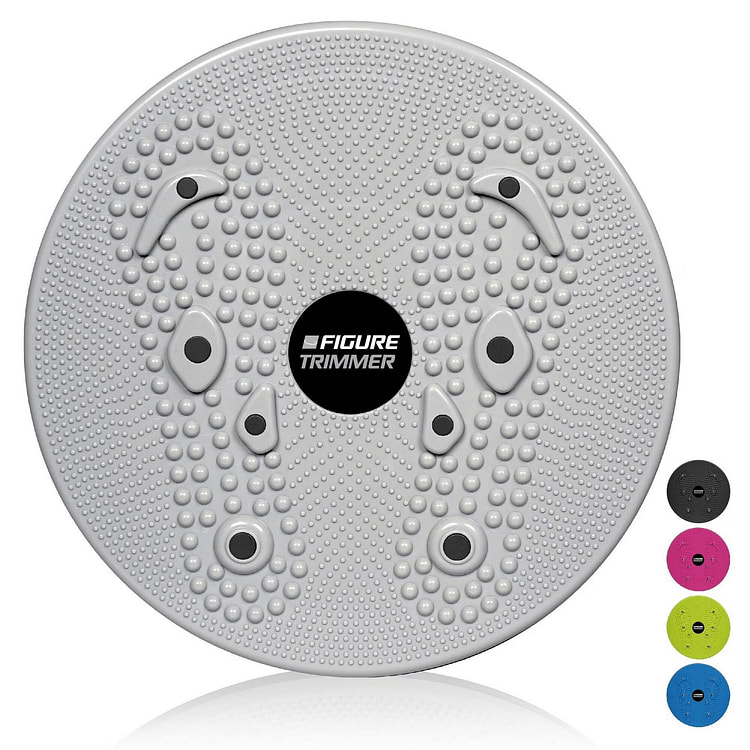 塑形腰腹核心扭转盘 灰色