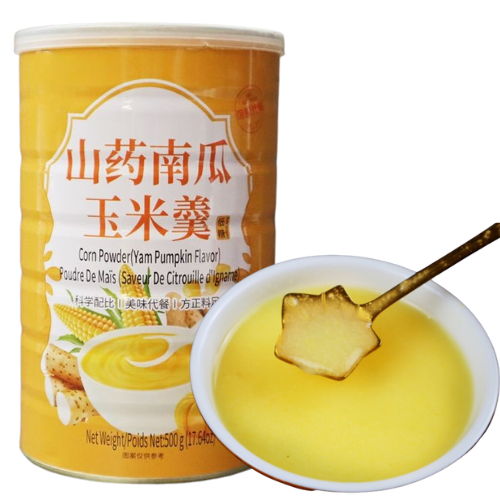 Amazon | 健康营养饱腹早餐粥 山药南瓜玉米粥【500g/缶】山药