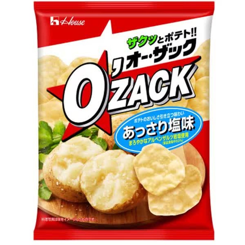 House Foods Oh-Zack Lightly Salted 55g 1 each