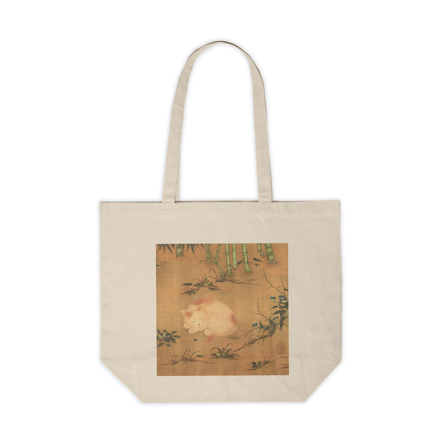 Spring in the Tang Garden – Cotton Canvas Tote Bag 18 x 15 1 count
