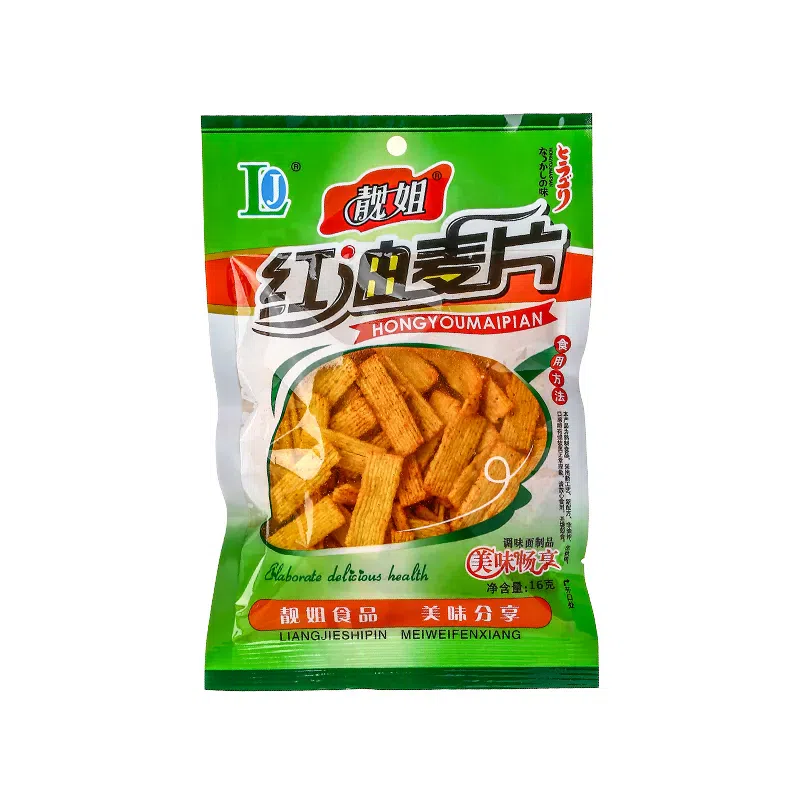 Liangjie Spicy Chili Oil Cereal Snacks 16g*1 Bag 16 g