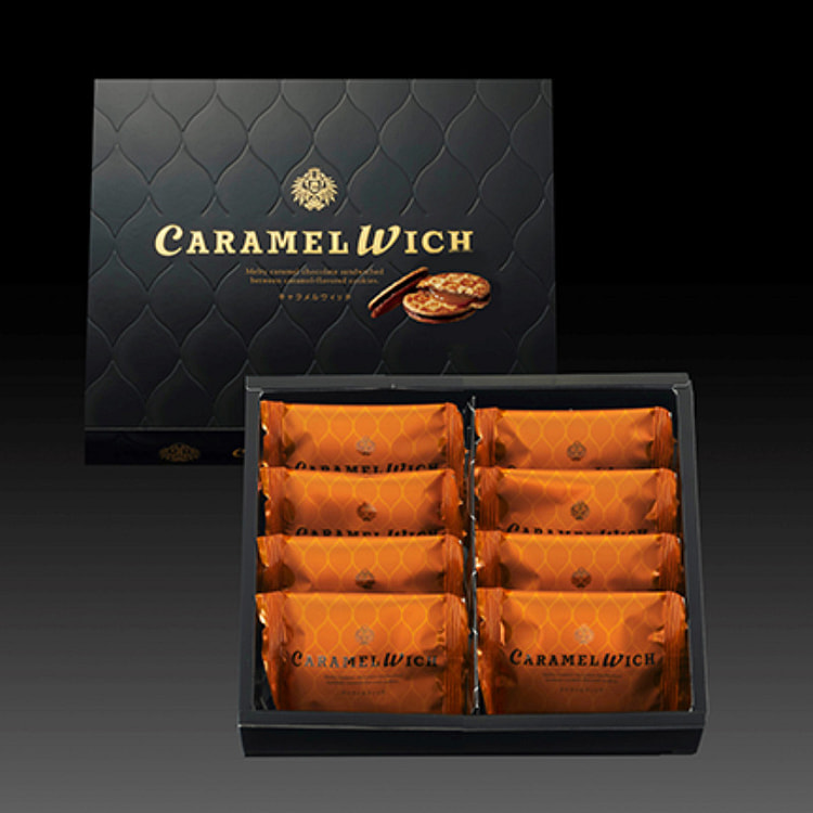 TERRA CONFECT Caramelwich Cookies 8 Pieces 1 count