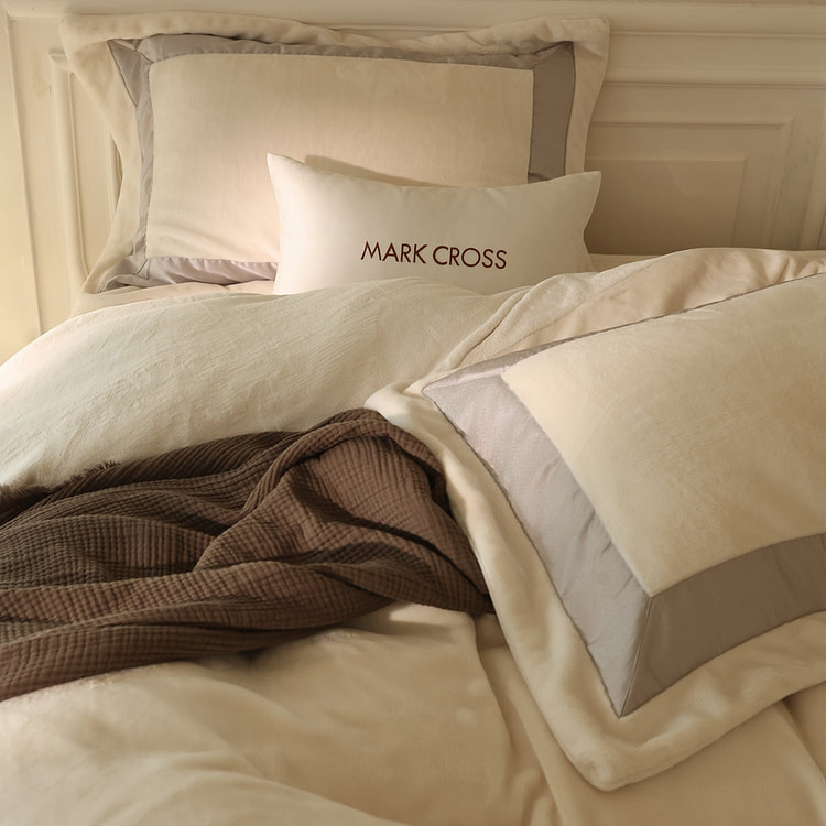 Velvet Mist Bedding Set Ivory Mist-King 2000 g