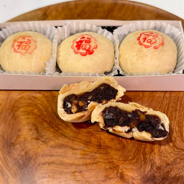 Date Paste Mooncake 3pcs 1 each