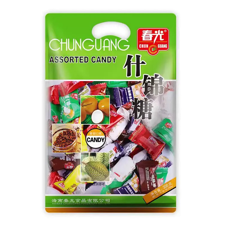 春光食品 什锦糖300克/袋 300 克