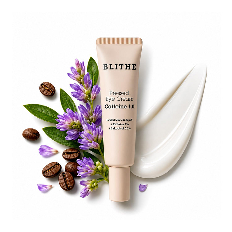 Blithe Pressed Eye Cream Caffeine 1.0 1 each