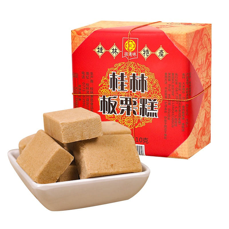 [Independent packaging clean and hygienic] Guangxi Guilin specialty chestnut cak 110 g