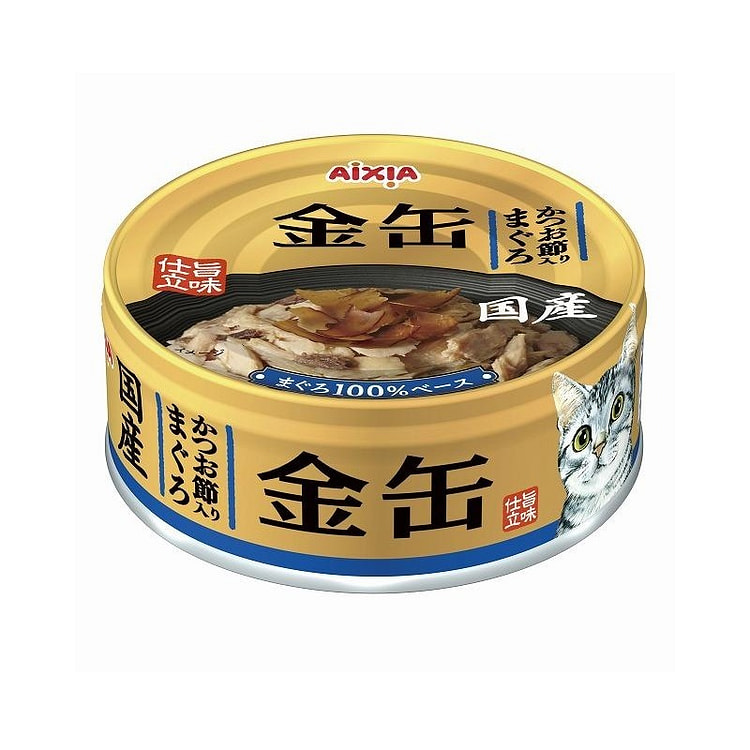 爱喜雅 猫咪罐头 带块鲣鱼 金枪鱼 70g 1 罐