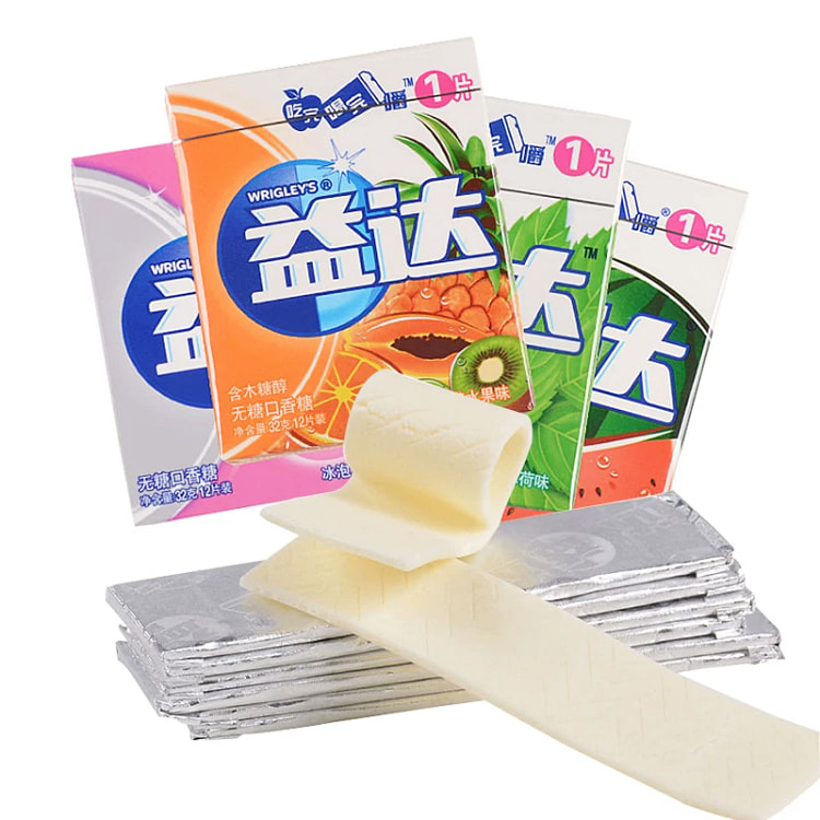 益达口香糖金装清新口气32g*1 32 克