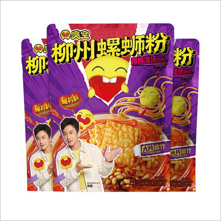 臭宝螺蛳粉大片腐竹柳州螺狮粉
