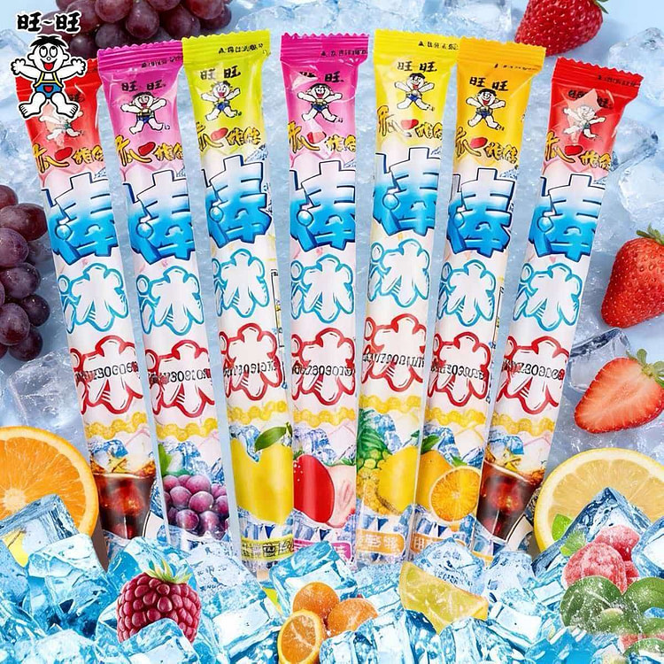 Want Want Ice Pops Mixed Flavors 455g 455 g