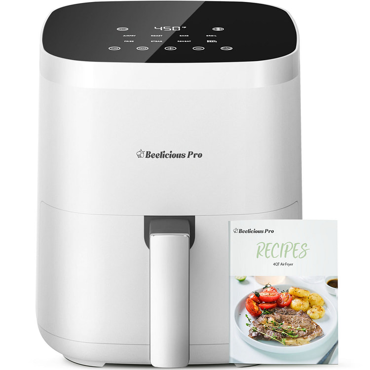 Beelicious Pro,Air Fryer ,Fast Turbo Modes white