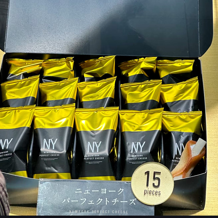 NEWYORK PERFECT CHEESE 15 pieces