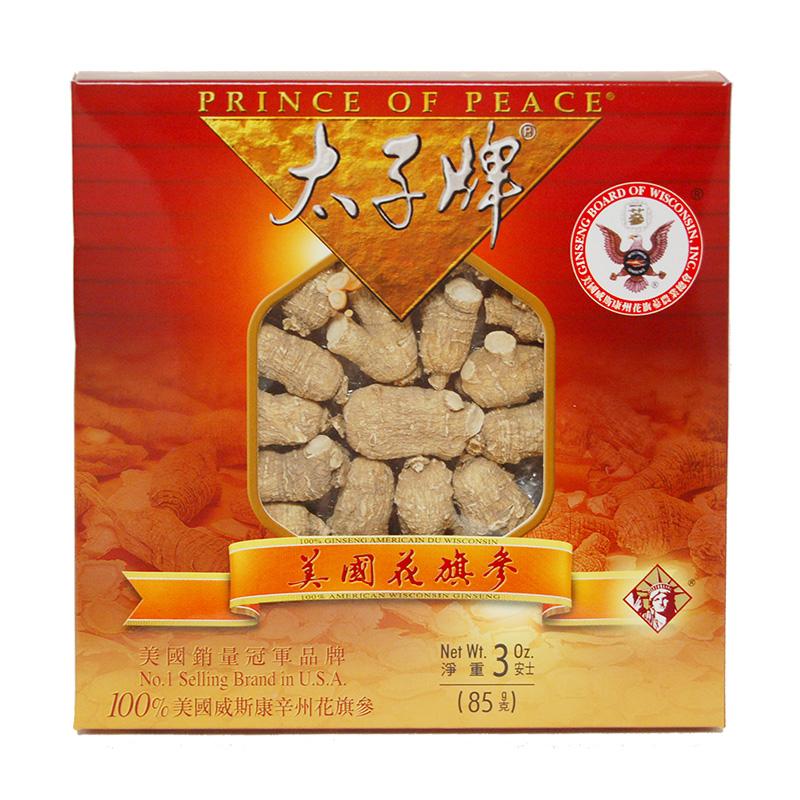 太子牌美國圓泡大號花旗蔘 3 安士 1 盒