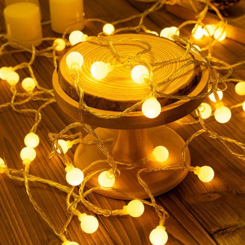 led solar lights Camping lights New Year Christmas lights Decorative lights7m 1 bunch