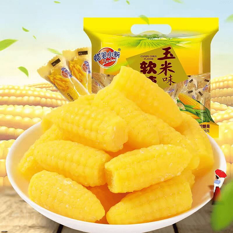 Crayon Shin-chan 418g corn flavored gummies bag 418 g