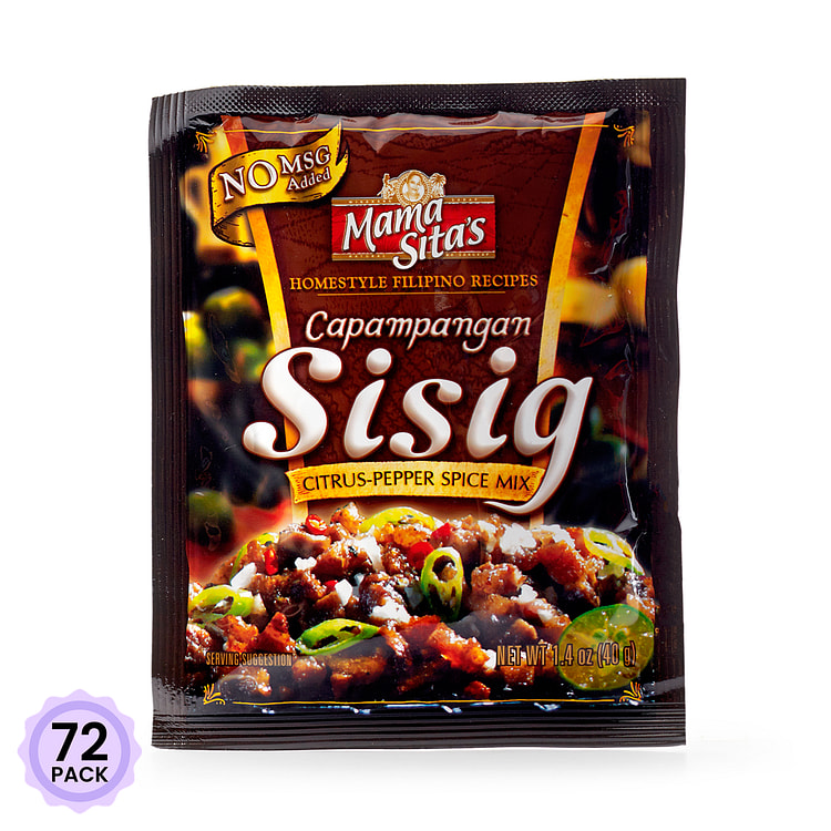 Mama Sita's Sisig Powder Mix 1.4 oz*72 pack