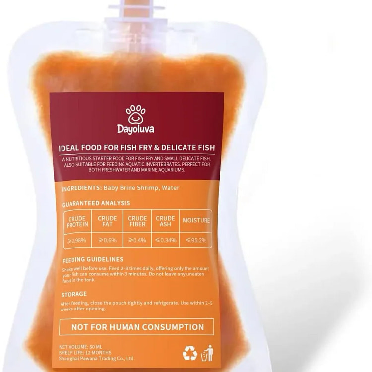 Instant Baby Brine Shrimp Fish Food No Hatch Req. 1 pack