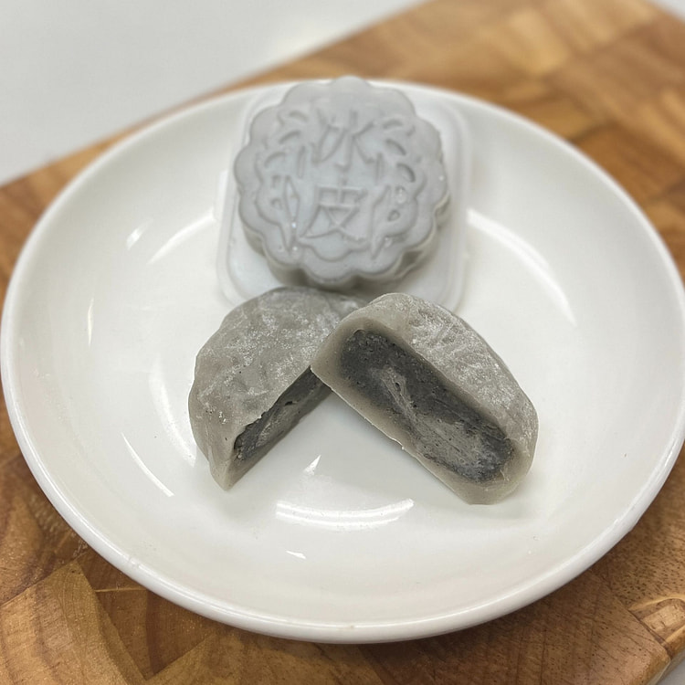 Black Sesame Snow Skin Mooncakes 1pc 60g 1 each