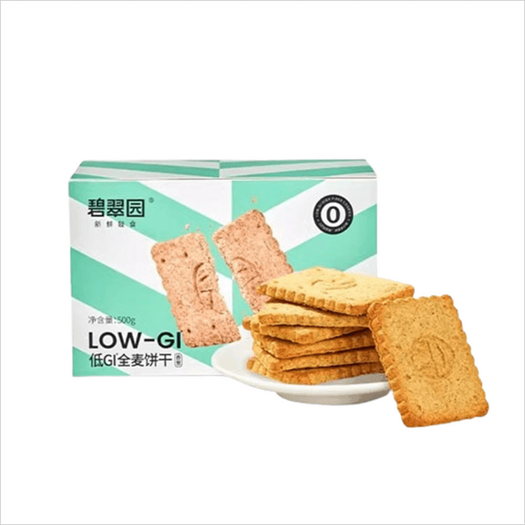 Bicuiyuan GI Whole Wheat Biscuits (Coarse Grains) - Sugar free, zero fat ca