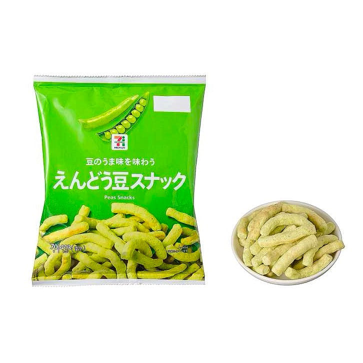 零食豌豆棒 咸香脆皮膨化七 70g 1 份