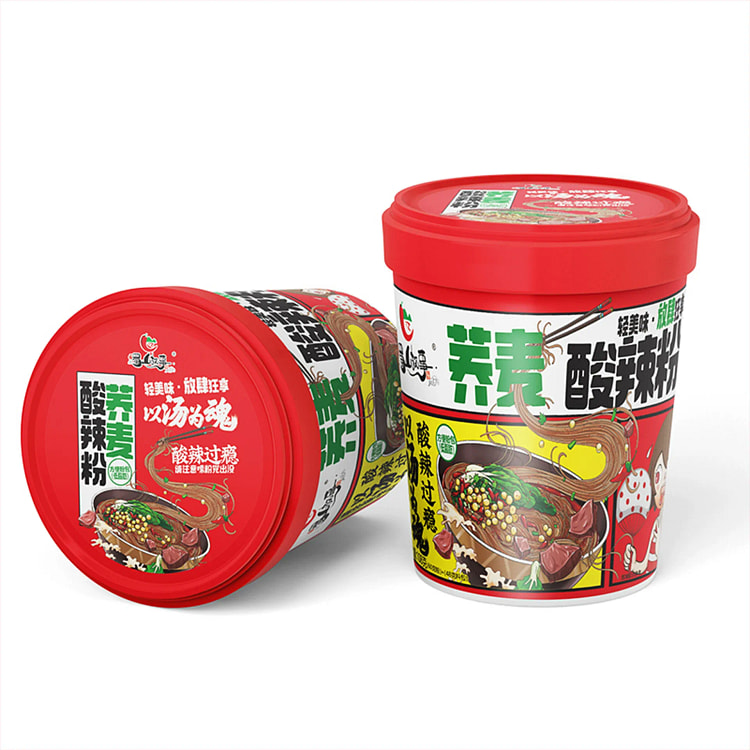 蜀山故事荞麦酸辣粉100g*1桶