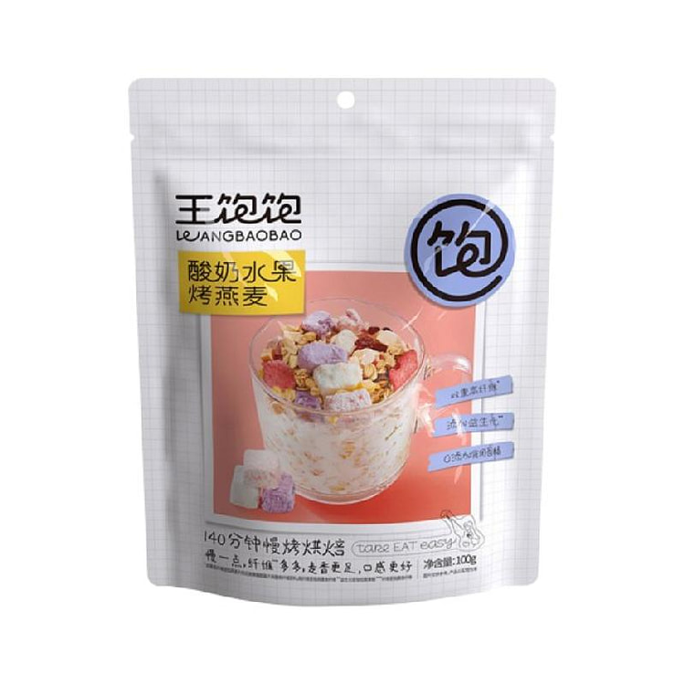 王饱饱酸奶果然多烘焙燕麦片100g/袋