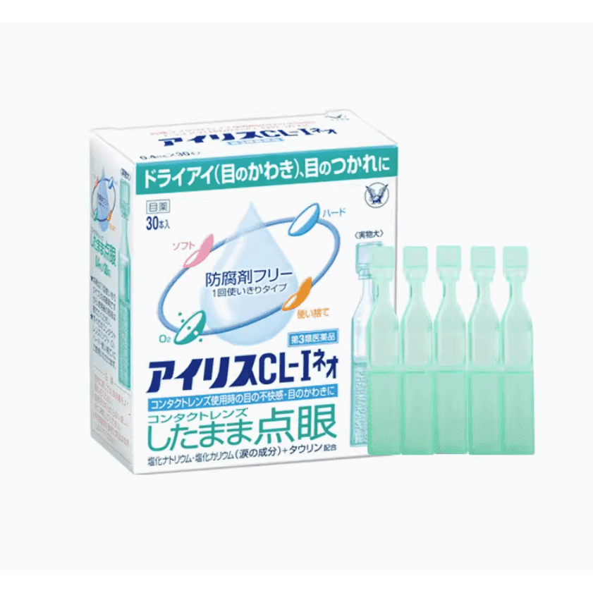 大正爱丽丝人工泪液眼药水 眼疲劳30支*0.4ml 1 份