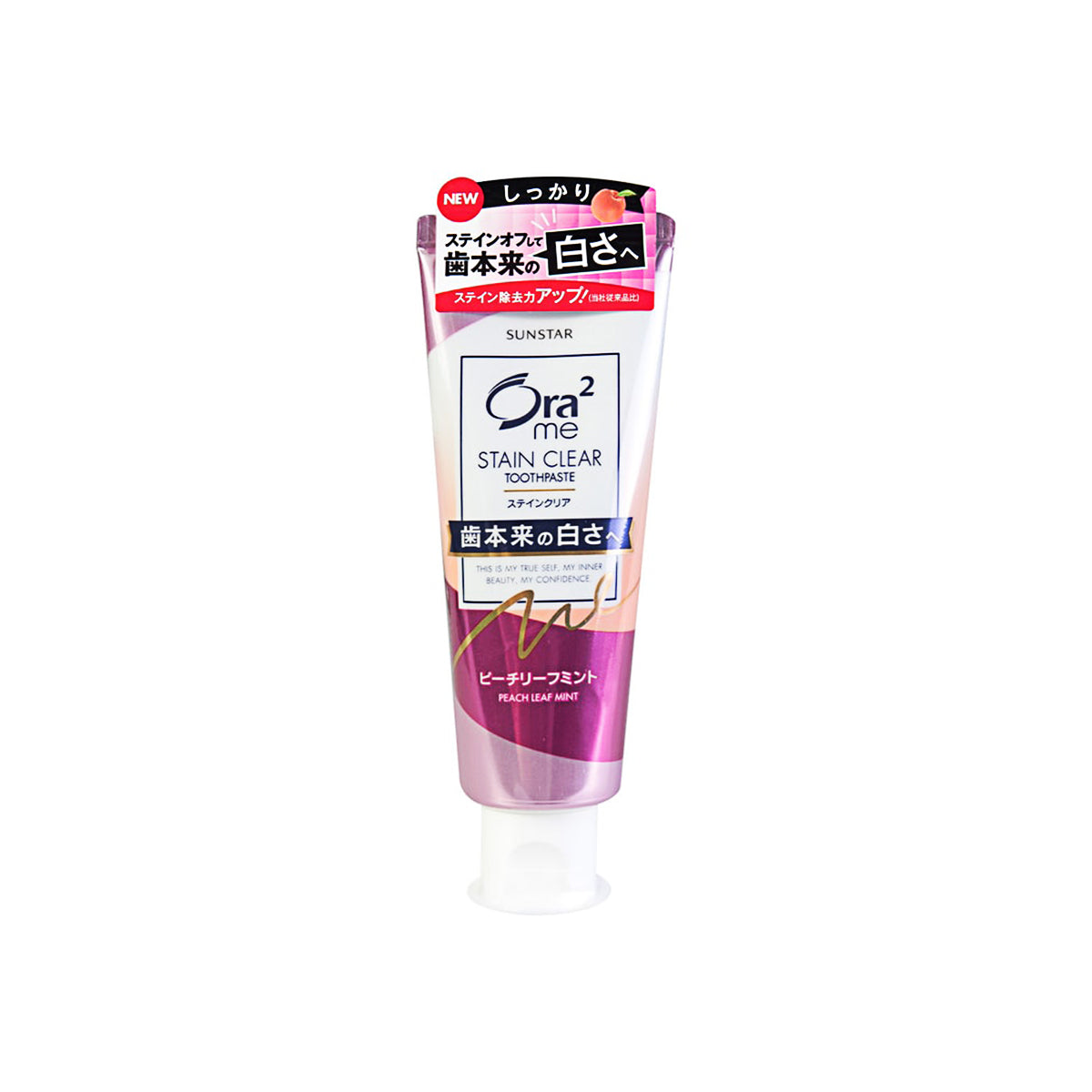 Stain Clear Toothpaste #Peach Mint 130g 130 그램
