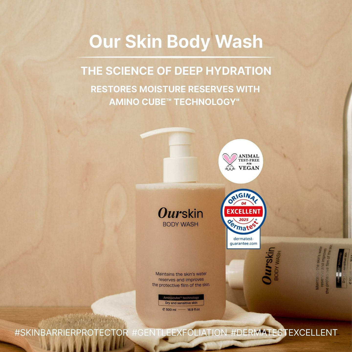 mongdies OurSkin Body Wash – 500ml 1 count