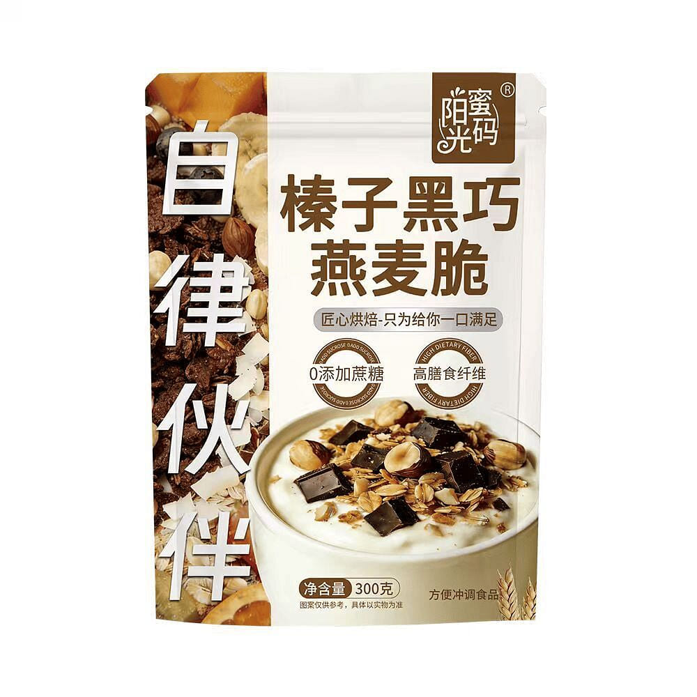 Sunny Code Hazelnut Dark Chocolate Oat Crisp,300g 300 g