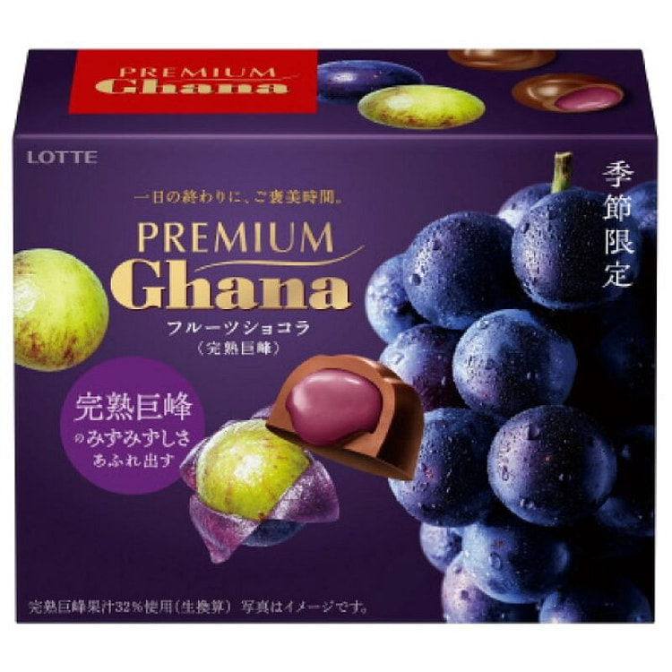 Lotte Premium Ghana Fruits Kyoho Grape 65g
