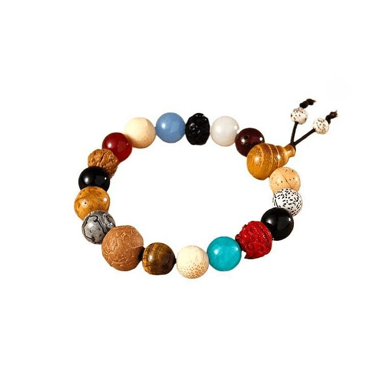 18 Seed Zodiac Bracelet Bodhi Dragon 15cm 1 box