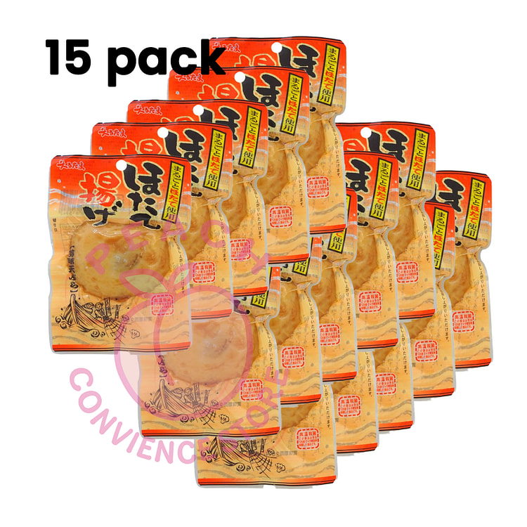 丸玉水产即食海鲜炸扇贝鱼饼 1枚入（十五包装）