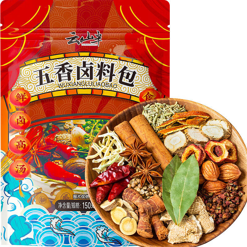 云山半 五香卤料包 炖肉料 炖牛羊肉香料 酱肉调料 150 克