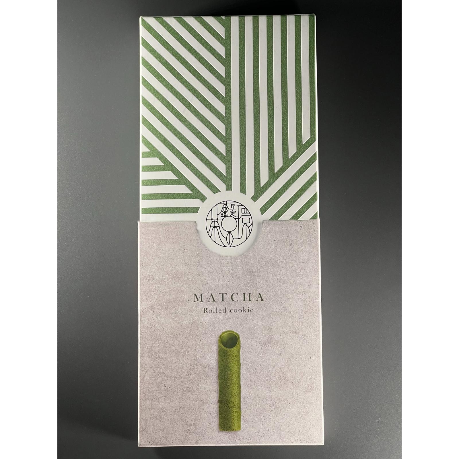CHA-NO-WA Matcha Egg Roll 10 pcs 1 hộp