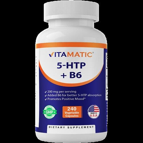 每份含 200 毫克 5-HTP 和 5 毫克