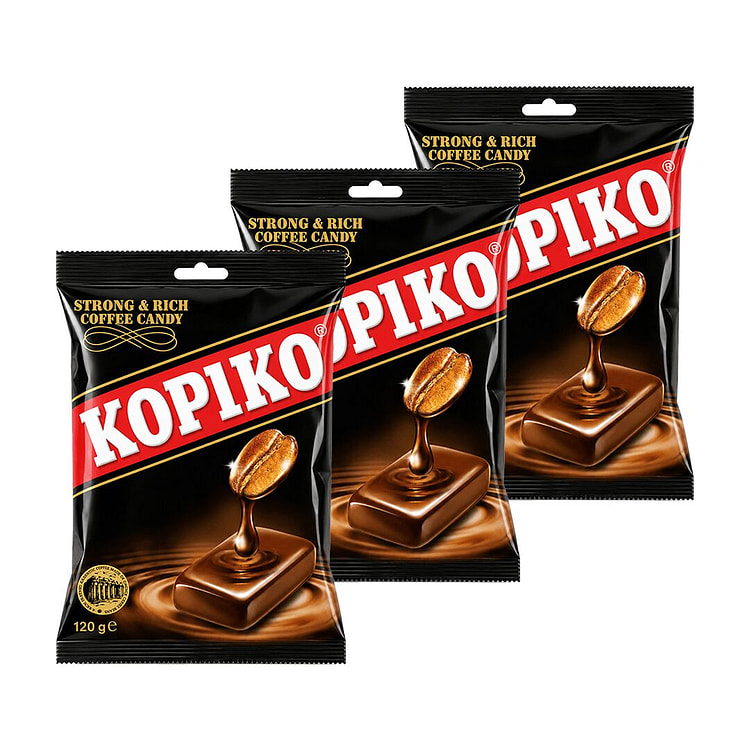 Kẹo KOPIKO cà phê đậm đà dạng túi - 3 túi 4.23 oz