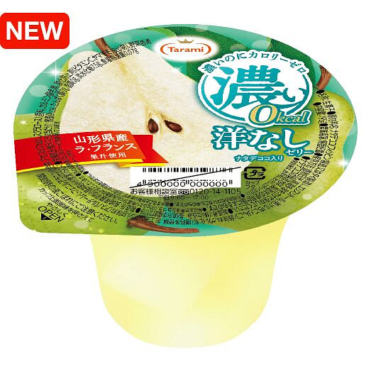 TARAMI多良见 零卡西洋梨果冻 195g 1 份