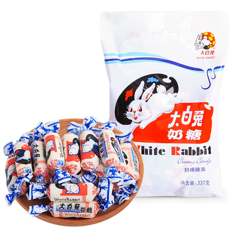 大白兔奶糖1*227g喜糖圣诞节糖果小零食
